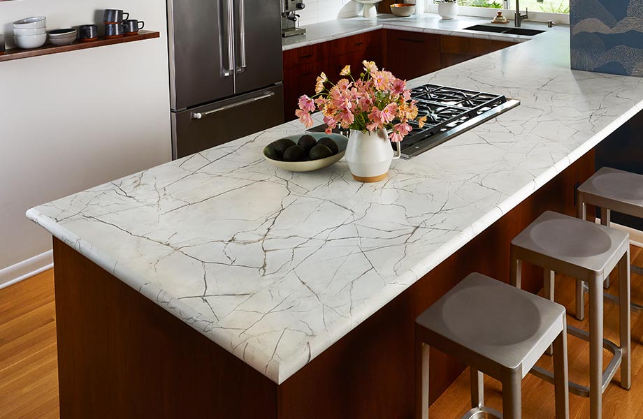 fractured marble