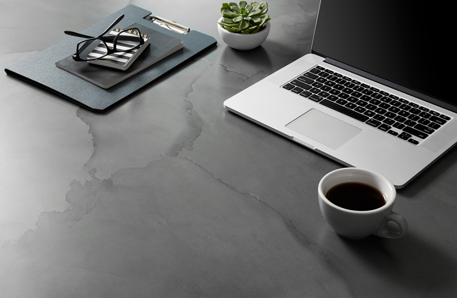 Watercolor Steel desk