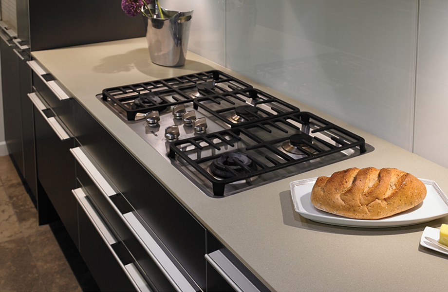Kitchen range and bread 780 Luna Stone Formica Solid Surfacing
